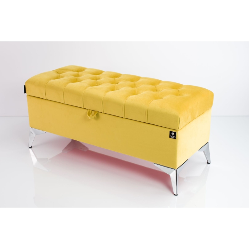 Tufted Storage Bench